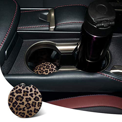 lifeegrn Car Coasters, Car Cup Holder Coasters, 2.76 Inches Car Coasters for Cup Holders, Anti Slip Removable Universal… - Image 3