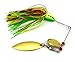 YOGAYET Fishing Hard Spinner Lure Spinnerbait Pike Bass 17.5g/0.62oz 5pcs