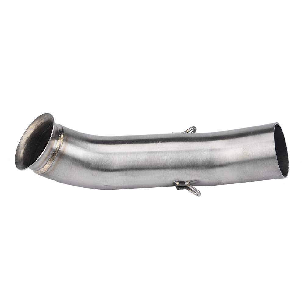 Motorcycle Stainless Steel Full Exhaust System Vent Middle Pipe Link Connect for RC390 2017-2018/250 2017-2018/390 2017-2018