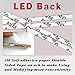 4PCS Waterproof Car COB LED 12V Lights High Power DRL Daytime Running Fog Driving Lamp Red (blue)