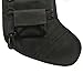 SPEED TRACK Tactical Christmas Xmas Stocking with Handle, Perfect Mantel Decoration, Gift for Veterans and Outdoorsy People (Black)