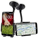 For LG G2 Optimus G2 [VacuuMount] Car Windshield Dash Mount Cradle Holder Kit By CellJoy