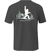 Palmyth Men's Fishing UPF 50+ Sun Protection Short Sleeve T-Shirt