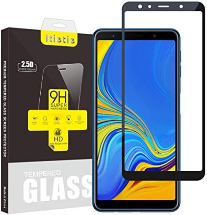 iTieTie Screen Protector for Galaxy A7 2018 Full Coverage 2-Pack