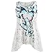 TOPUNDER Women Casual Tops Butterfly Printed Tank Plus Size Blouse