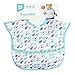 Bumkins SuperBib, Baby Bib, Waterproof, Washable, Stain and Odor Resistant, 6-24 Months – Raindrops
