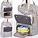 Gadikat Diaper Bag - Dani Backpack, Huge Diaper Changing Pad & Stroller/Shoulder Straps Included