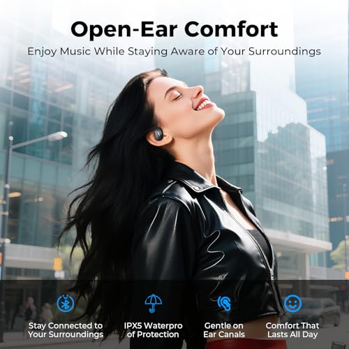 MINISO X15PRO AI Headphones Translators, Instant Voice Translator 3 in 1 Real Time in 134 Languages with App, Compatible with iOS and Android, Pink
