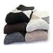 Pack of 5 Mens Thick Warm Casual Wool Crew Winter Socks Mixed Colors