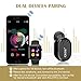 Wireless Earbud, Dostyle V4.1 Mini Wireless Bluetooth Headphones with Mic Invisible Car Bluetooth Headset with 6-Hours Playtime Compatible for Samsung and Android Phones (1 Pcs, 1 Magnetic Charger)