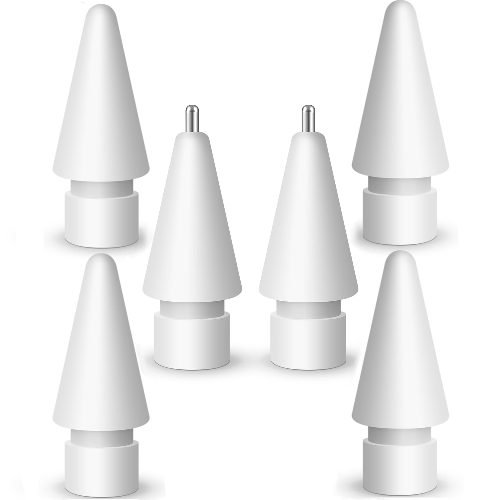 Photo 1 of Replacement Pencil Tips for Apple Pencil 2nd Generation/ 1st Generation Tips,iPencil Tip Nibs Accessories for iPad Pro/Apple Pencil Pro/USB-C (6 Pack)