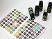 Bottle Cap Stickers/ labels For Essential Oils by Edens Garden