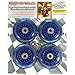 Wiggle Car Polyurethane Replacement Wheels - Royal Blue