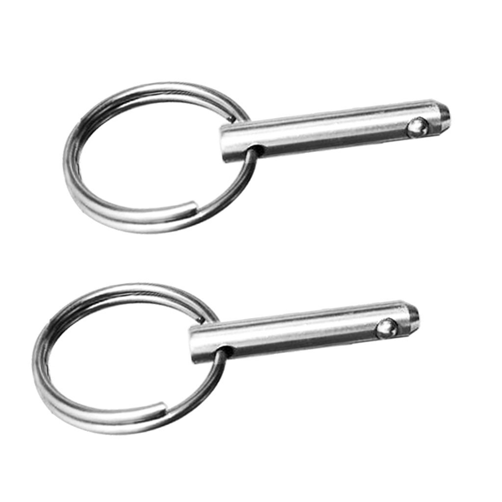 2 Pack Quick Release Pin, 316 Stainless Steel Marine Hardware, Bimini