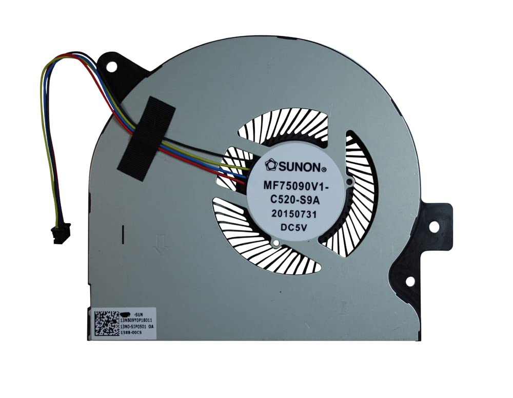 Power4Laptops Replacement Laptop CPU Fan Compatible With Asus G752VL