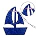 Bilipala Nautical Bunting Banner, Nautical Party Decorations, Pennant Banners for Party