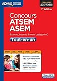 CONCOURS ATSEM ET ASEM CAT C TOUT EN UN 7e edt (Admis fonction pub concours) by