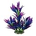 Jardin Artificial Plastic Decorative Long Leaf Grass Plant for Aquarium, 9.8-Inch, Colorful
