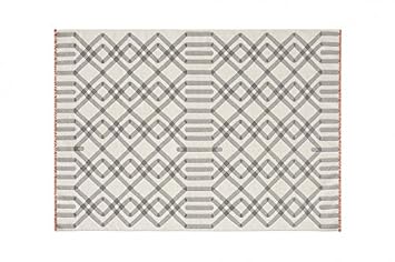 Amazon De Gan Rugs Kilim Dune Grau 150 X 200 Cm Teppich