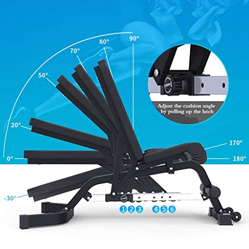 GONGFF-Dumbbell-Bench-Professional-Domestic-Weightlifting-Bed-Multifunctional-Fitness-Equipment-Gym-Supine-Board-6-Speed-Adjustment-Can-Bear-300kg