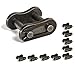 Jeremywell 25H Heavy Duty Roller Chain Connecting Link (10PCS)