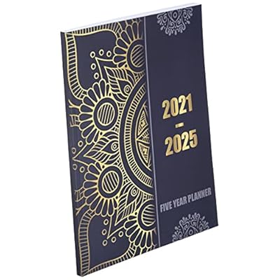 2021-2025 Five Year Planner: 60 Months Calendar, 5 Year Appointment  Calendar, Business Planners, Agenda Schedule Organizer Logbook and Journal  with 