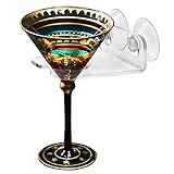 MIBOW Bathroom Bath Tub & Shower Wine Glass Holder, with Double Suction Cups,Clear Acrylic