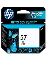 HP 57- Cartucho de tinta tricolor original (C6657AN).