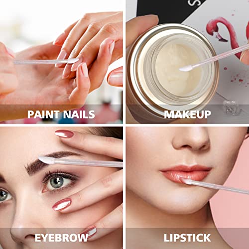 G2PLUS 100PCS Glitter Crystal Lip Brush, Disposable Lip Brushes Lip