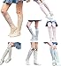 Gellwhu Girls Knee High Boot Socks Gifts Cute Fun Animal Novelty Tall Long Calf Socks