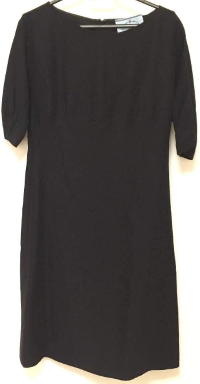 Amazon プラダ Prada ワンピース レディース 黒 中古 服 ファッション小物 通販