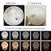 Mydethun Moon Lamp Moon Light Night Light for Kids Gift for Women USB Charging and Touch Control Brightness 3D Printed Warm and Cool White Lunar Lamp…