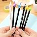 Katoot@ 8 pcs/Lot Cute kitties black ink gel pen Lucky cat Kawaii stationery zakka Office material escolar school supplies (Colorful)