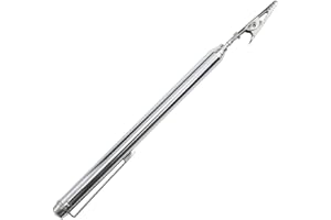LOVEIYSP Lovelysp Telescopic Alligator Clips with Pen Clip Telescoping Clip Metal Wire Joint Automobile Repairing Jewelry Fastening Picking Items-1PCS