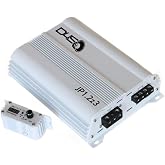 DOWN4SOUND JP1.2Z3 White Gloss | 1200W RMS - 4 2 1 Any-OHM Amplifier