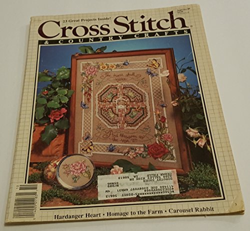 Cross Stitch & Country Crafts Vol. V, No. 1, September/October 1989 by (Single Issue Magazine)