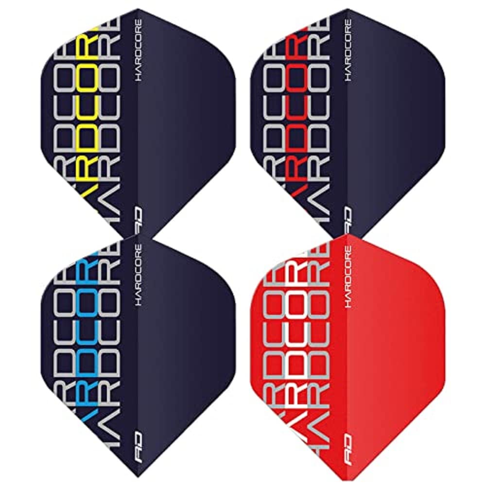RED DRAGON Hardcore XT Triple Dart Flight Selection Pack