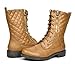 DREAM PAIRS TRUDER Women's Fashion Lace Up Military Combat Booties Boots