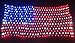 PYSICAL 6.5ft×3.2ft Led Flag Net Lights of The United States,for Festival,Holiday,Garden,Indoor Decoration