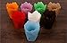 Sinrier 200 Count Tulip Baking Cups Cupcake Muffin Liner for Weddings, Birthdays, Baby Showers, Colourful and Natural（Ten color）