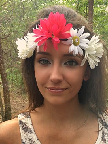 Summer Music Festival Headband, Boho headband, festival hair decoration, stretchy hair bands