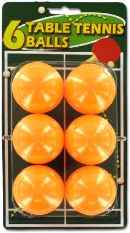 6-Pack Orange Table Tennis Balls [24 Pieces] *** Product Description: 6-Pack Table Tennis Balls In Orange. ***