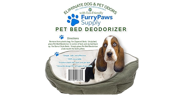 deodorize dog bed