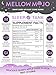 (10-Servings) Mellow Mojo Sleep Aid by Mental Mojo: Doctor-Designed Sleep Supplement Drink Mix Calms, Relaxes & Induces Deep Sleep
