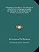 Memoria Historica, Geografica, Politica y Economica Sobre La Provincia de Misiones de Indios Guaranis (1836)
