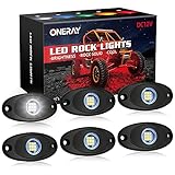 ONERAY LED Rock Lights 6 Pods LED Neon Lights