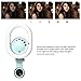 Selfie Light with Phone Clip - Luxsure 3 Modes 135° Rotatable Ring Lighting Kit with Wide Angle Lens Macro Lens, Compatible with iPhone Xs/X/MAX Samsung Most Smartphones