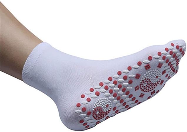 Amazon Co Jp Lockyou 磁気ソックス マッサージソックス 健康ソックス 自己発熱型 磁気治療 高齢者に良い 疲労を和らげる ビューティー