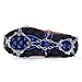 OUTAD Crampons Non-slip Shoes Cover 1 Pair 18 Teeth Claws Stainless Steel Chain Outdoor Ski Ice Snow Hiking Climbing Traction Cleats