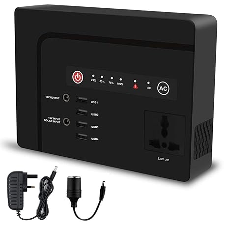 Powkey - Inversor de energía portátil 40000 mAh/146 Wh, batería ...